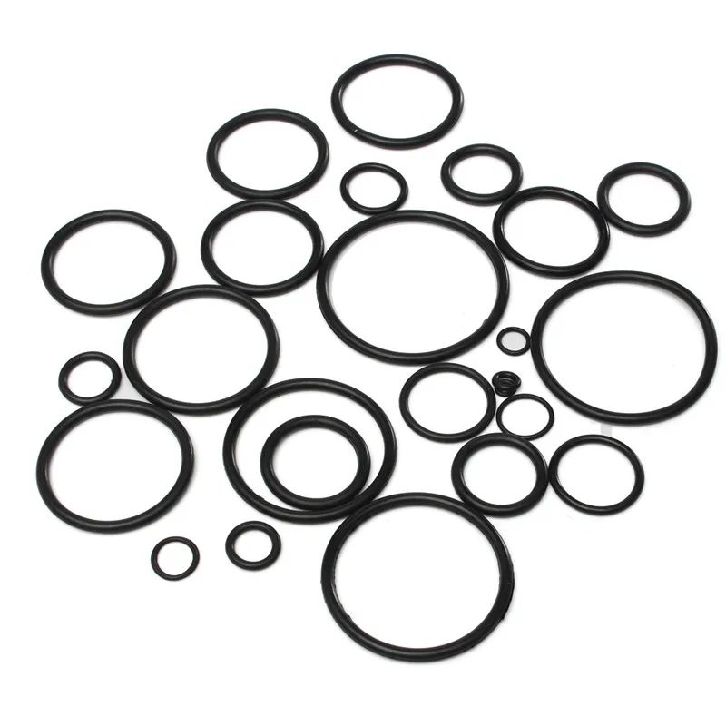 Najtaniej 419 sztuk Assorted O Ring gumowa uszczelka zestaw Kit garaż hydraulika z przypadku dla ogólne hydrauliki mechanika warsztat