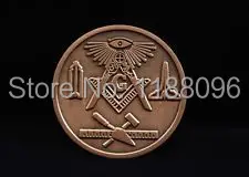 

Wholesale and retail Low price Masonic Copper Coin hl50202