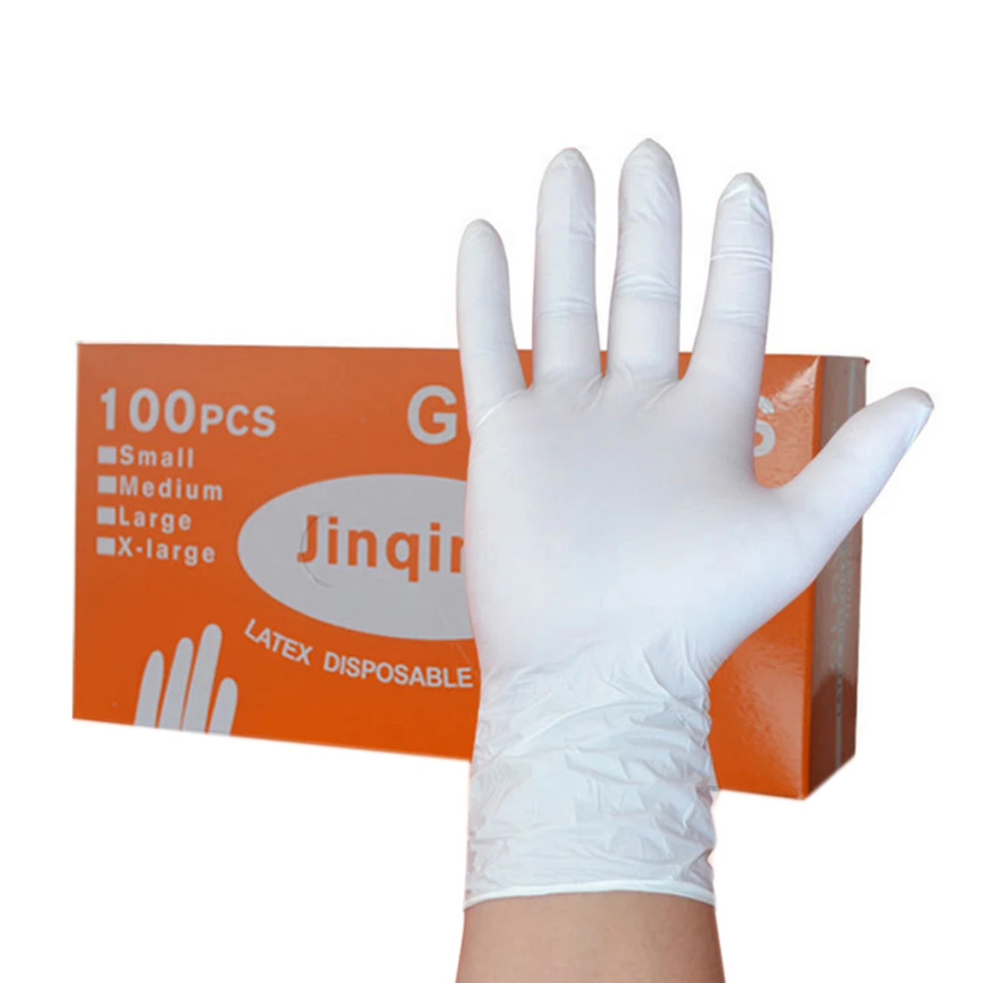 Latex gloves and food safety idea her