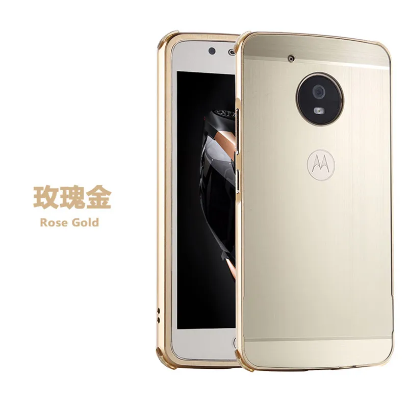Для Motorola Moto G5 g 5 чехол противоударный металлический алюминиевый Матовая рамка PC задняя крышка для Motorola Moto G5 Plus чехол Coque