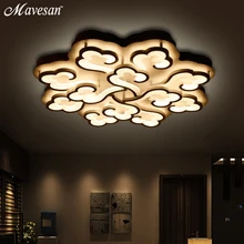 2016 Ceiling lamps light modern with RC surface mounted ceiling lights and clouds lampshade lamparas de techo abajur