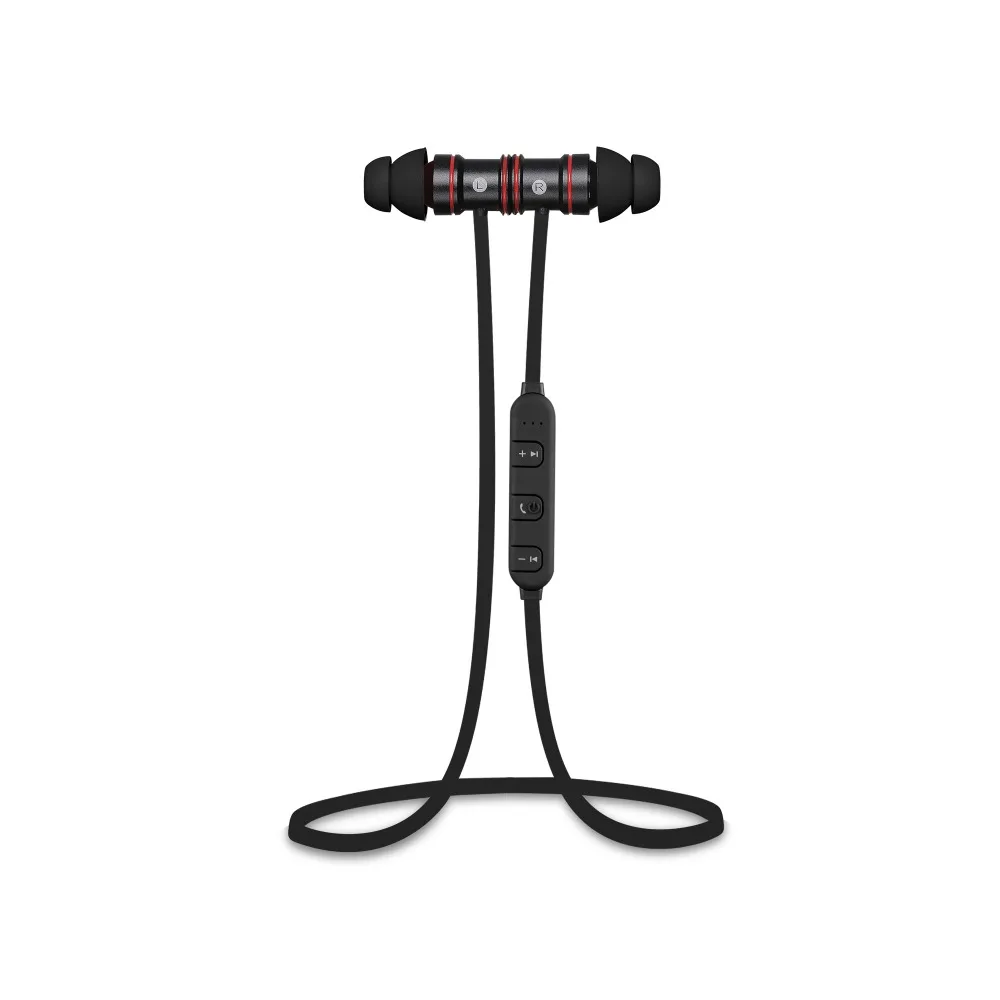 IPUDIS Metal Bluetooth Headset Sport Wireless Earphone Portable