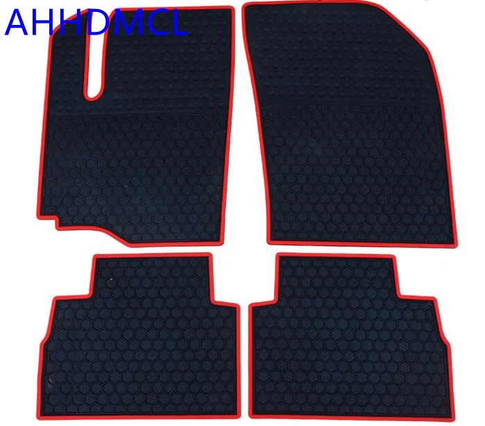 AHHDMCL Car Rubber Floor Mat Non Slip Mats Feet Rugs For Suzuki Vitara