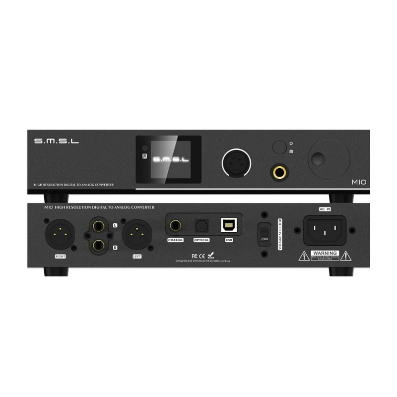 DAC SMSL M10 полный сбалансированный усилитель для наушников Поддержка DSD512 PCM768kHz USB цифровой декодер усилитель мощности AK4497 чип Новинка