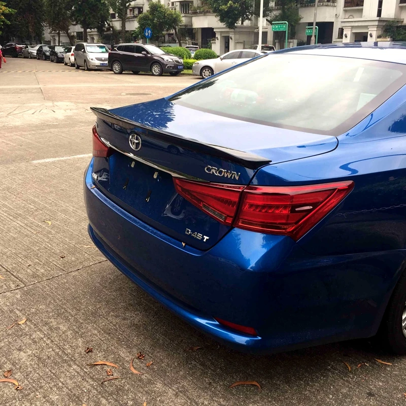 Спойлер для Toyota crown спойлер высокого качества из АБС материала заднего крыла