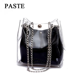 

2019 Famous Brand Casual Women Handbags Luxury Bucket Bags Fashion Women Messenger Bag Chain Shoulder Bag Female bolsas WBS336
