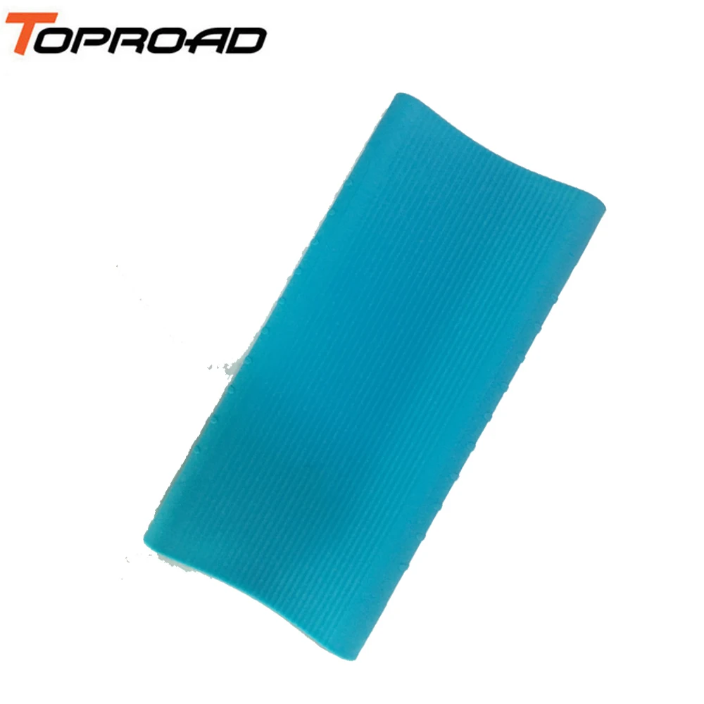 

Silicone Case for New Xiaomi Power Bank 10000mah 2i Mi Charger Model NO.PLM09ZM Gel Rubber Cover Case External Battery Protector