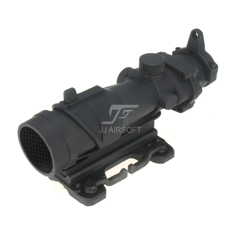 

JJ Airsoft ACOG Style 4x32 Scope with QD Mount & Killflash / Kill Flash (Black) FREE SHIPPING(ePacket/HongKong Post Air Mail)
