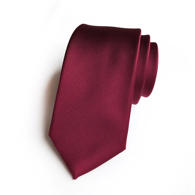 Новое поступление мужские галстуки 6 см Узкий Тонкий шелковый галстук Повседневная мода Британский Стиль Свадебные Узкие галстуки Галстук подарки для мужчин - Цвет: DW-E05