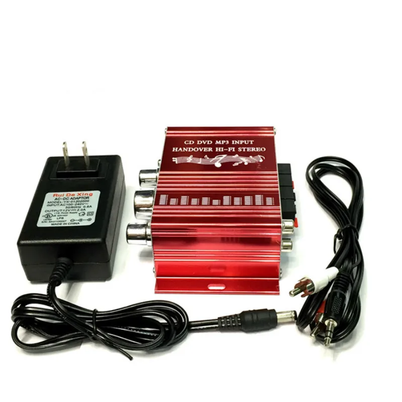 

12V Mini Power amplifier DC12V with music public furniture Power amplifier with Power supply and audio cable