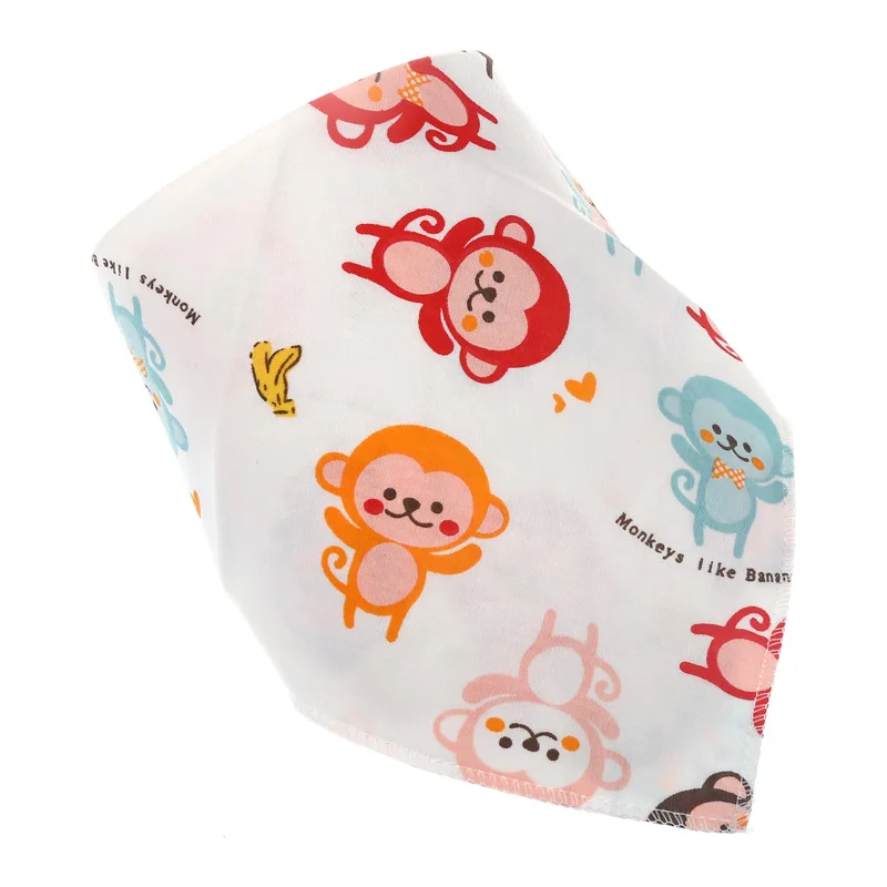 Детские хлопковые нагрудники для младенцев нагрудники полотенца для новорожденных девочек и мальчиков шарф с треугольниками для малышей Бандана аксессуары для малышей - Цвет: E465908