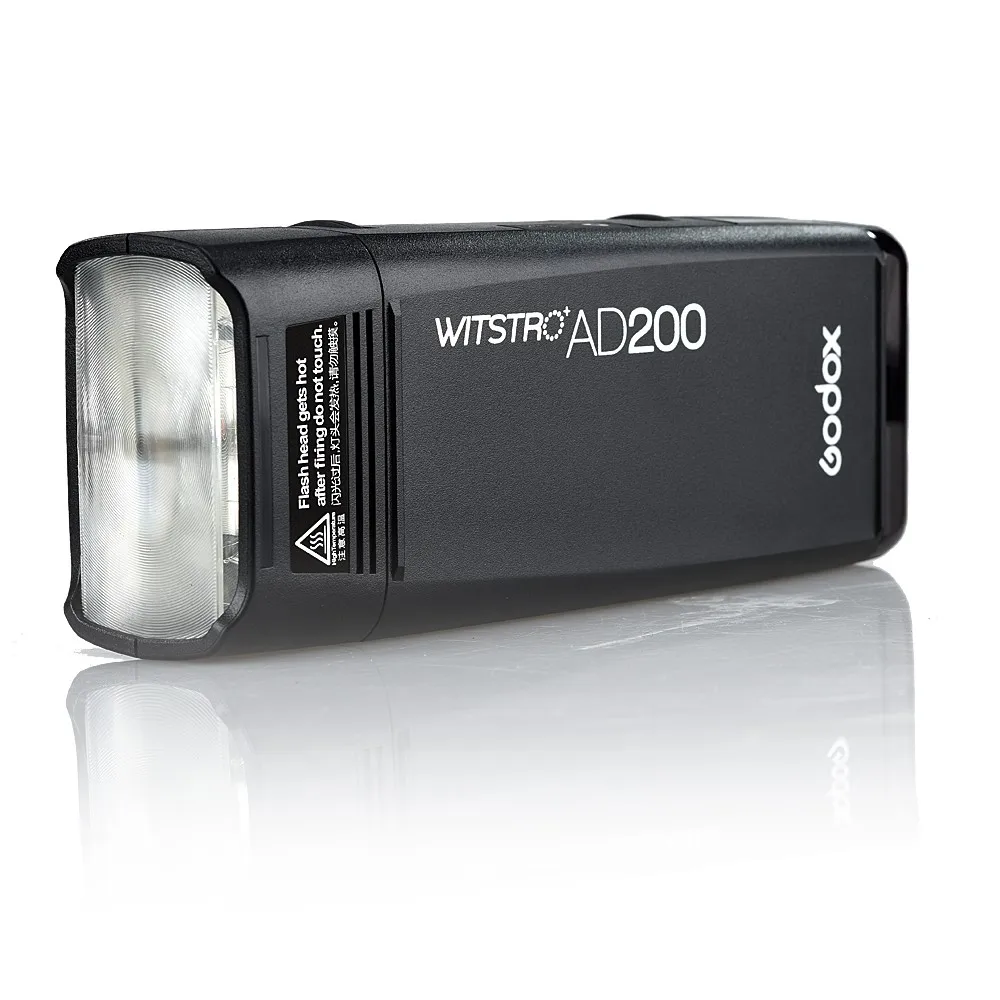 Godox AD200 200Ws 2,4G ttl вспышка стробоскоп 1/8000 HSS с аккумулятором 2900 мАч и голой лампочкой/Вспышка Speedlite для камеры Nikon sony