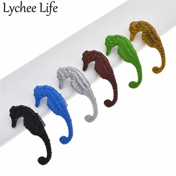 

Colorful Alloy Pull Handle Metal Cute Seahorse Shape Cabinet Pull Handle Modern Home Door Drawer Accessories Decor