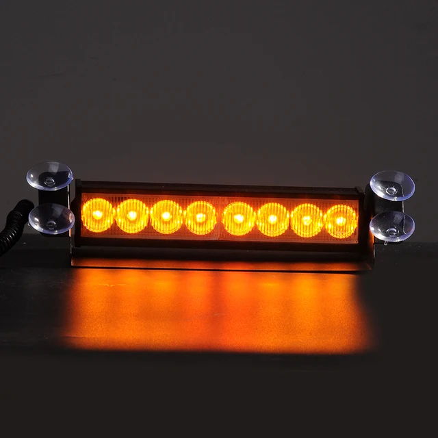 Luce Di Emergenza Stroboscopica A LED Per Auto - 30 LED, Colore Ambra - Foto 4