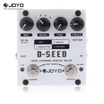

JOYO D-SEED Dual Channel Digital Delay Guitar Effect Pedal with Four Modes Free Shipping