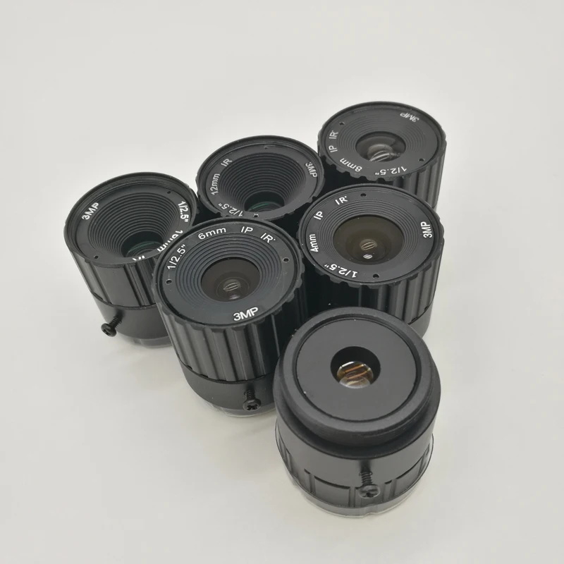 

CWH Security Surveillance 3.0 MegaPixel CS Fixed CCTV Lens 4MM 3MP Resolution IR Lens 6MM 3MegaPixel 8MM Use for CCTV Camera