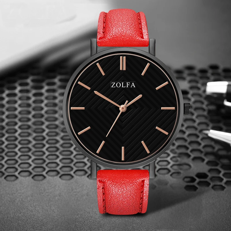 

Classic Watches Fashion Casual Simple Quartz Wristwatch Clock Women Pattern Casual Metal Ladies WristWatch Relogio Feminino