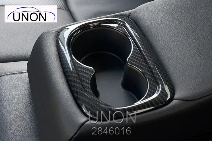 Apto para Honda Civic 10th 2016 trasero 2017 taza de interior del automóvil piezas de pasta