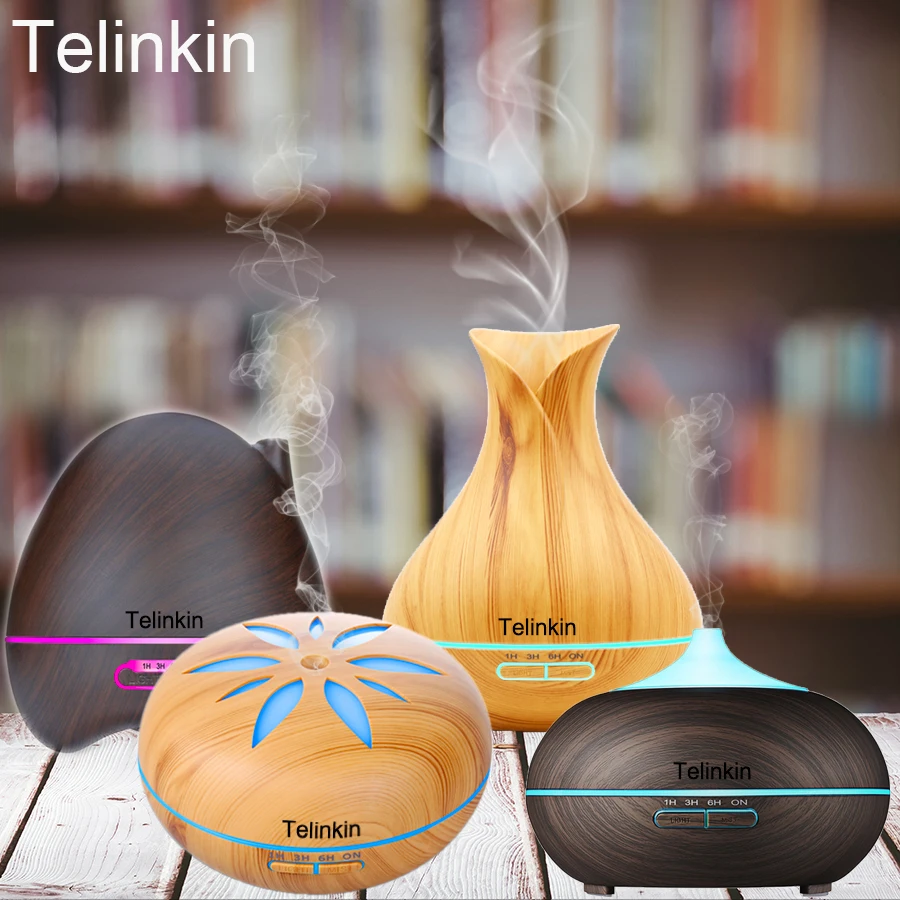 

Telinkin Humidifier Aroma Air Electric for home yoga with Remote Control diffusers of essential oils for aromatherapy mist maker