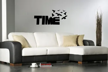 

Time Flies quote wall sticker quote decal wall art decor