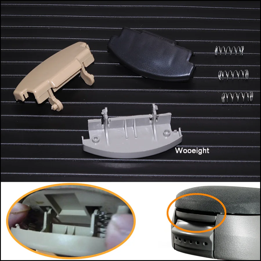 Wooeight OEM 3B0868445B41 3B0868445 Car Styling Armrest Latch Lock Catch Button for VW Passat Golf Bora Jetta Beetle Skoda Octavia (8)