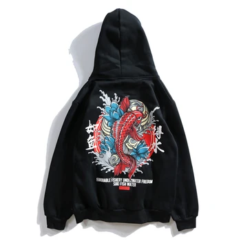 

HISTREX Chinese Kanji Freedom Men Hoodies Women High Quality Fashion Male Felpe Outerwear Jacket Hip Hop HarajukuHooded B 3I33Z#
