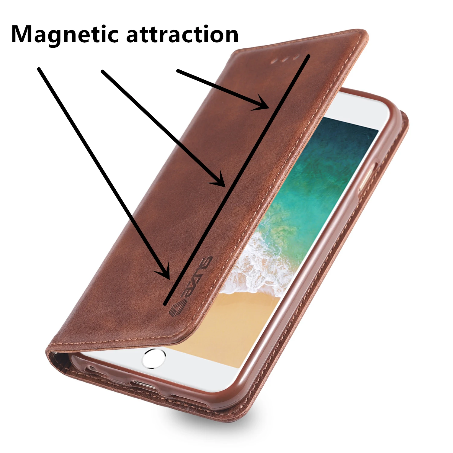 Чехол AZNS для Samsung Galaxy J6 J600D/F / + Plus J610F 2018 чехол из искусственной кожи с держателем