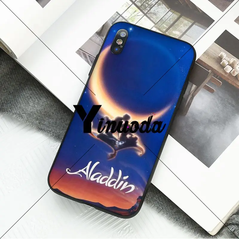 Yinuoda Aladdin роскошный уникальный дизайн телефона чехол для Apple iPhone 8 7 6 6S Plus X XS MAX 5 5S SE
