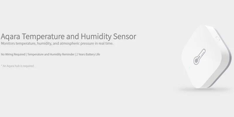 Xiaomi Aqara умный датчик температуры и влажности воздуха датчик окружающей среды работает с Android IOS Mijia APP управление