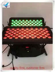 Бесплатная доставка 4 шт./лот яркий 120x18 Вт 6IN1 прожекторы свет RGBWA УФ Водонепроницаемый IP65 Открытый город Цвет Stage бар DJ Floorlight