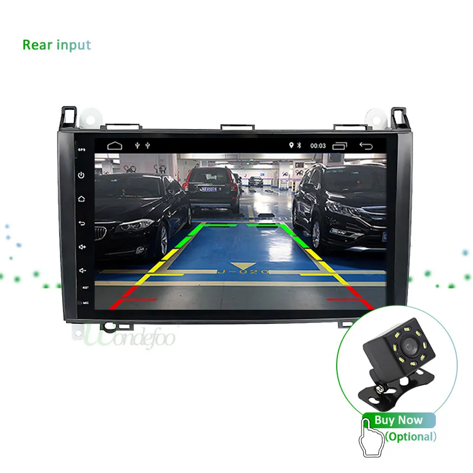 Top DSP IPS Android 9.0 64G 2 DIN DVD For Mercedes Benz B200 Sprinter B class W245 B170 W209 W169 GPS Radio Navigation Stereo no DVD 28