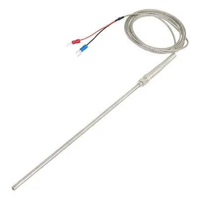 200mm x 5mm Steam Measuring K Type Thermocouple Probe 1.5 Meters high precision and multifunctional measuring instruments for household electrical appliances voltage and current meters