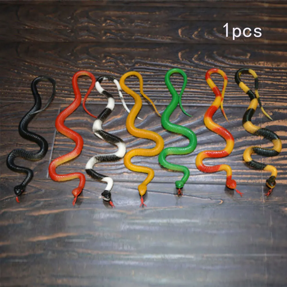 

NEW Practical Jokes Simulation Snake Toys Interesting Prank Funny Props for Halloween Party