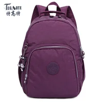 TEGAOTE Рюкзак для Девочек-Подростков Mochila Женский Маленький Рюкзак Женский Твердые Известный Случайные Женщины Едут Рюкзак bolsa