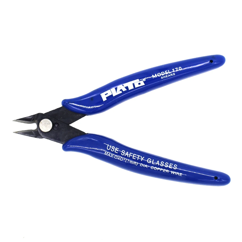 

PLATO 170 Wishful Clamp DIY Electronic Diagonal Pliers Side Cutting Nippers Wire Cutter