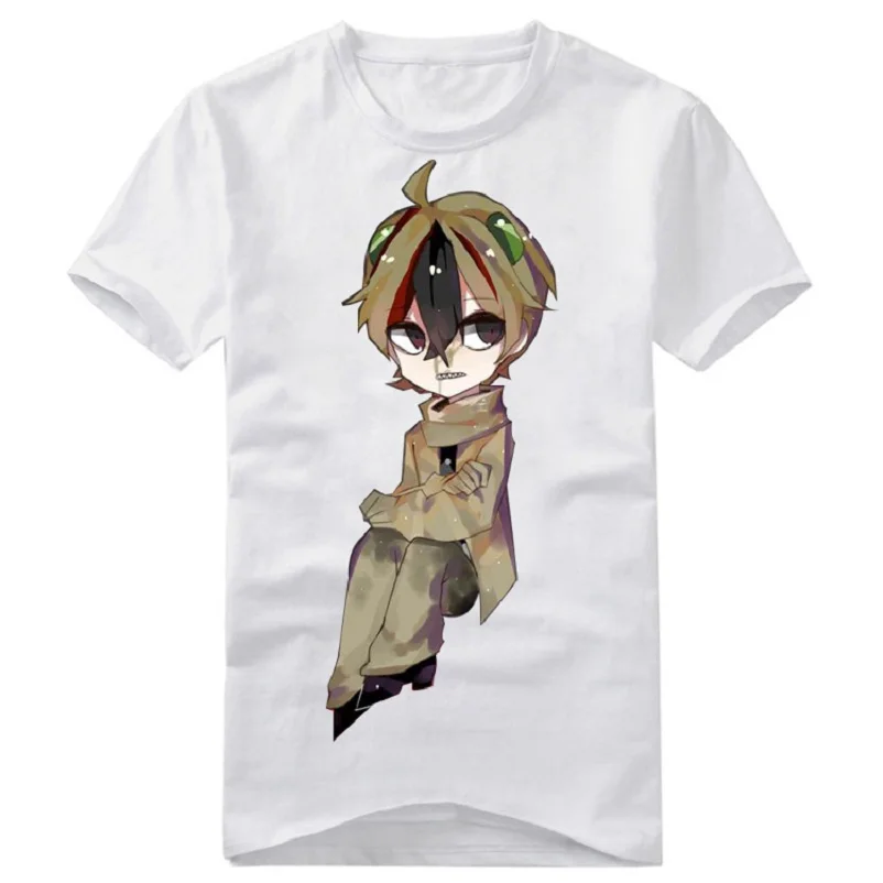 Хлопковая футболка высокого качества унисекс с японским аниме Cos SCP, хлопковая Повседневная футболка, футболка со специальным ограничением, футболка SCP - Цвет: 11