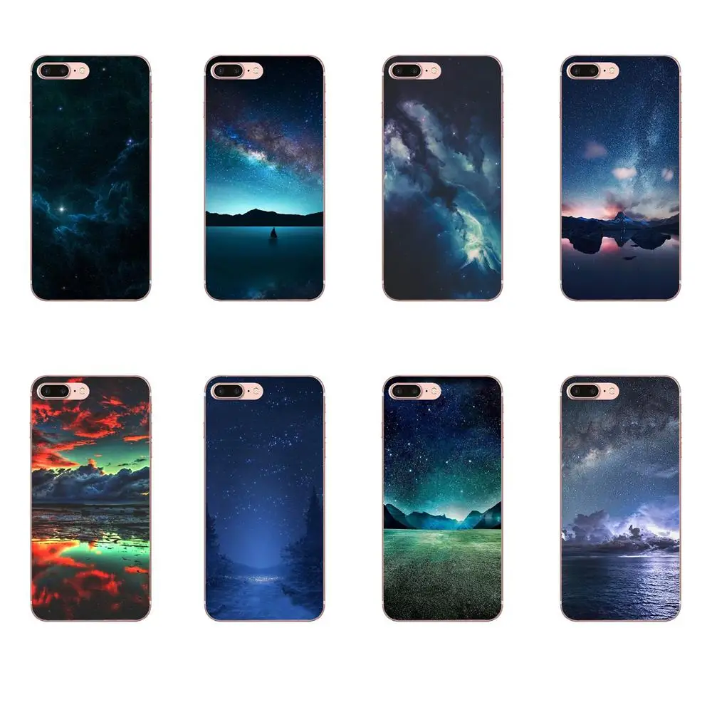 

Starry Sky And Feel Good Words For Huawei G7 Y6 II Y7 For Xiaomi Redmi Note 2 3 5 Mi 3 4 4C 4I 5S 5X 6X Pro Soft TPU Cover Case