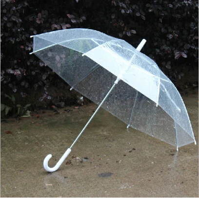 100 шт/партия Лидер продаж, прозрачный зонтик, прозрачный зонтик, модный зонтик