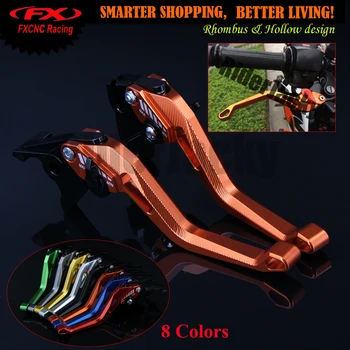 

3D Rhombus Hollow Design patent For KTM 690Duke 690 Duke 2008-2011 2009 2010 Motorcycle CNC Adjustable Brake Clutch Levers