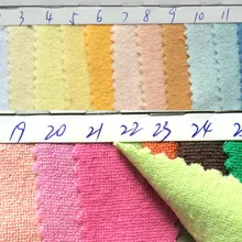 Горячая домашняя текстильная ткань CVC ткань для полотенец/экологически чистый абсорбирующий укороченный ворс полотенце Фланелевое/доступно