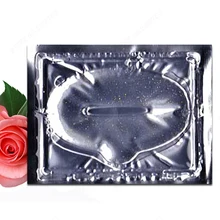 Подставочная тарелка в золотой, Фольга коллаген для губ уплотняет маска для губ Биогель подушечуи для ухода за губами и напылением золотистого цвета; с украшением в виде кристаллов маска для губ