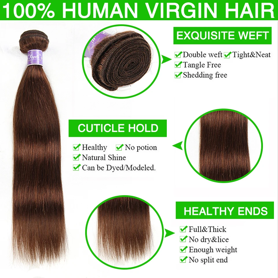Pelo indio 4 paquetes pelo lacio tejido Color marrón oscuro extensión de cabello Remy 8 pulgadas 26 paquetes de cabello humano trato envío gratis Pelo indio 4 paquetes pelo lacio tejido Color marrón oscuro extensión de cabello Remy 8 pulgadas 26 paquetes de cabello humano trato envío gratis