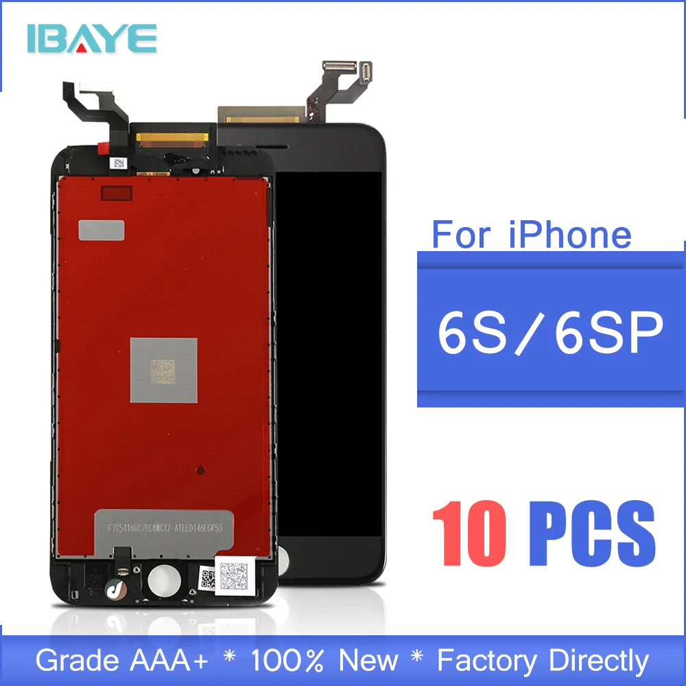 

10 PCS AAA For iPhone 6S Plus 6 S LCD 3D Force Touch Screen Digitizer Assembly i Phone Display No Dead Pixel LCD Touch Display