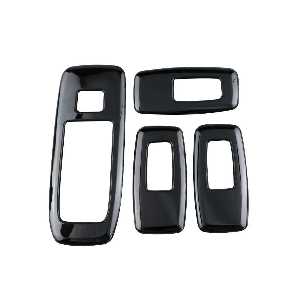 

Jameo Auto Stainless Steel Car Window Lifter panel Cover Trim Sticker for Ford Ranger 2015 - 2017 Car Styling Accessories