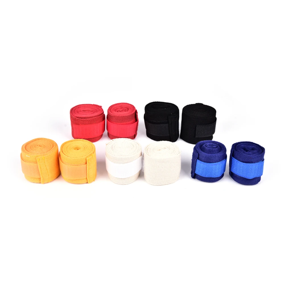 

1 Pair New Sale 2.5m Boxing Bandage Handwrap Punching Hand Wrap Boxing Sparring Gloves Tape Muay Thai Taekwondo Box Accessories