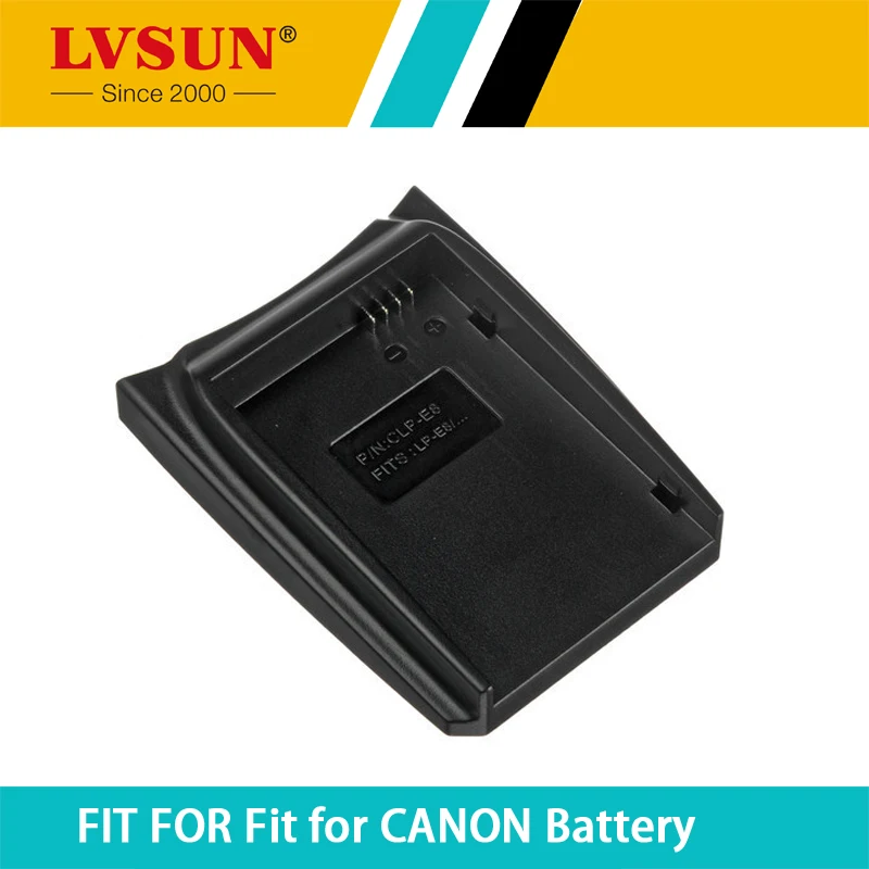 

LVSUN LP E8 LP-E8 LPE8 Rechargeable Battery Case Plate for CANON EOS 550D 600D 650D 700D Rebel T2i Kiss X5 Batteries Charger