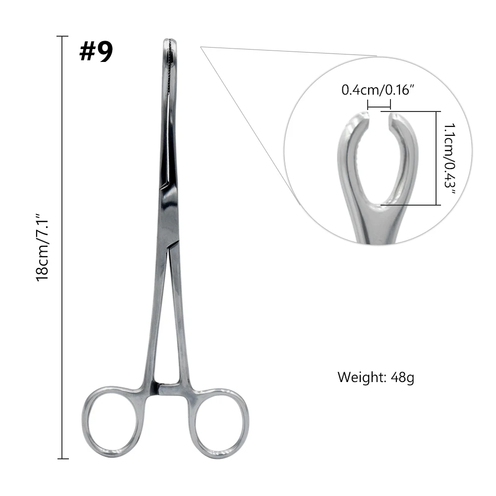 Металлический профессиональный стальной ушной нос губы язык пупка перегородка инструмент щипцы плоскогубцы зажим анти-аллергические пирсинг наборы Инструменты