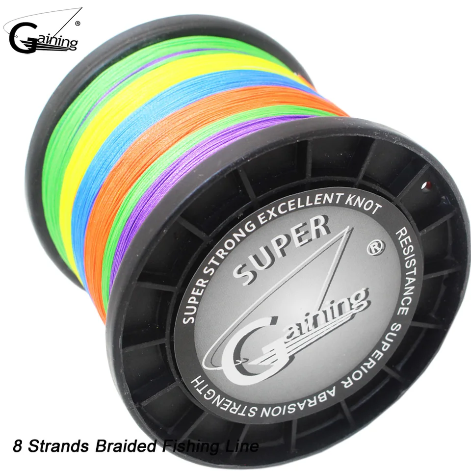 8 Stands Super Strong Braided Fishing Line Tensile Strength  1000Meters/1093Yards 70LB Purple