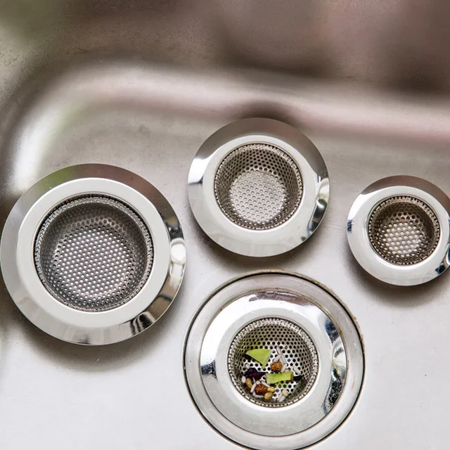 1Pc Stainless Steel Filter For Bathroom Kitchen Sink Floor Drain