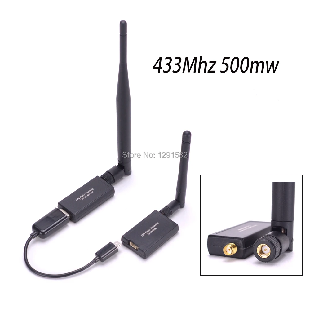 

New 3DRobotics 433Mhz 500mw 500 Telemetry Kit 433 Module for APM2.6 APM2.8 Pixhawk PX4 Controller For F450 Quadcopter